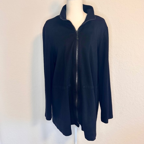 Jones New York Jackets & Blazers - Jones New York, Full Zip-Front Jacket, Size L